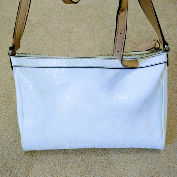 GUESS "G"  Monogram Crossbody Bag - Picture 3 of 14